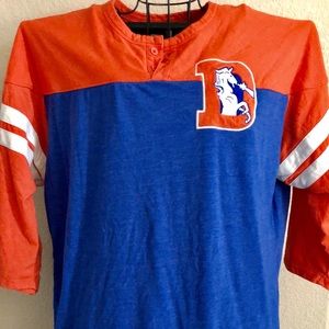 Denver Broncos 3/4 Sleeve Shirt